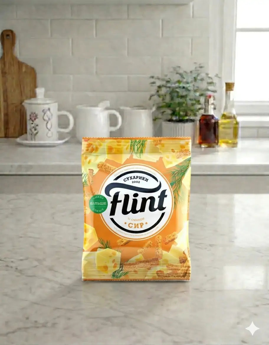 Croutons Cheese Flint 70g